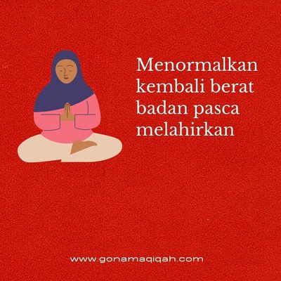 Diet Setelah Melahirkan